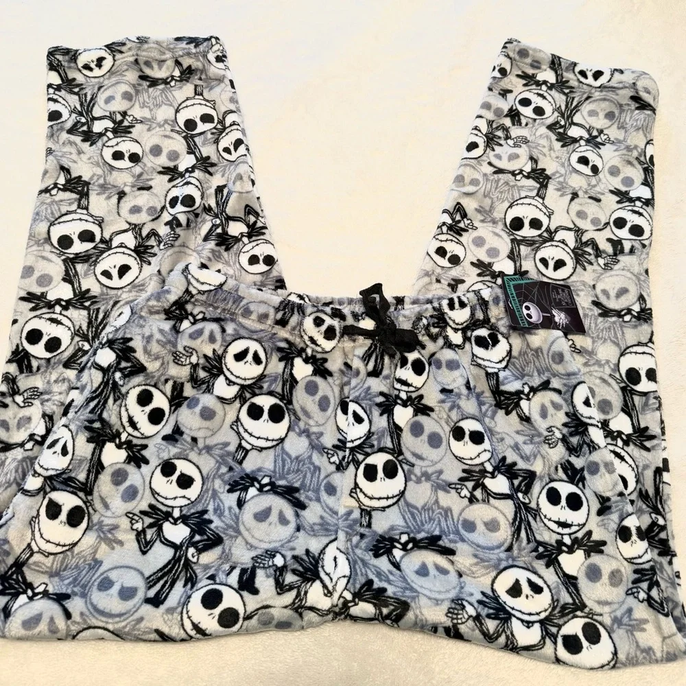 NWT Disney Men’s Jack Skellington The Nightmare Before Christmas Pajama Pants